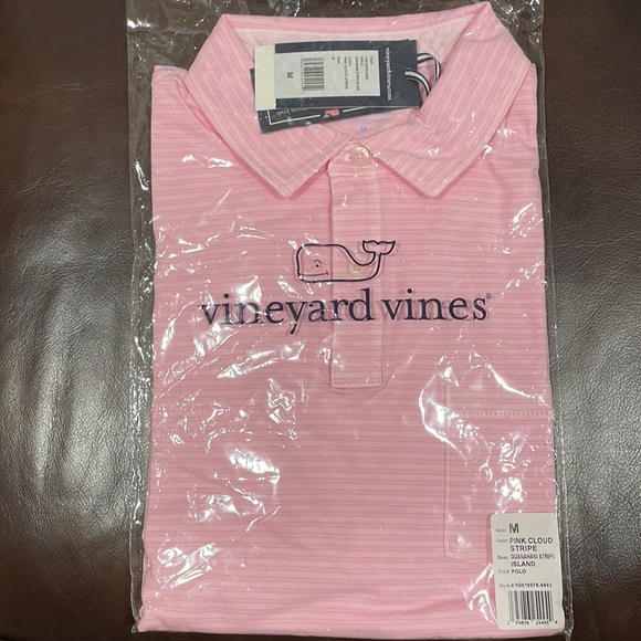 Vineyard Vines Ragazze Bianco Blu Navy a Righe Manica Lunga T-shirt con